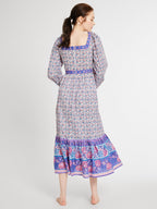 Carmen Dress in Bluebell