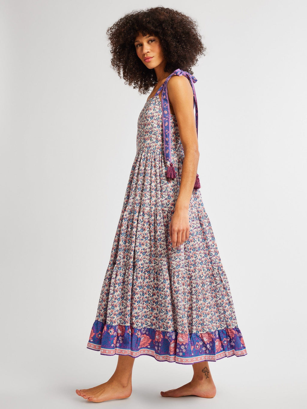 Daphne Dress in Bluebell