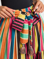 Françoise Skirt in Ibiza Stripe