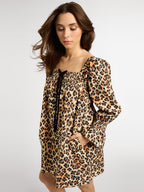 Gabriette Dress in Cheetah