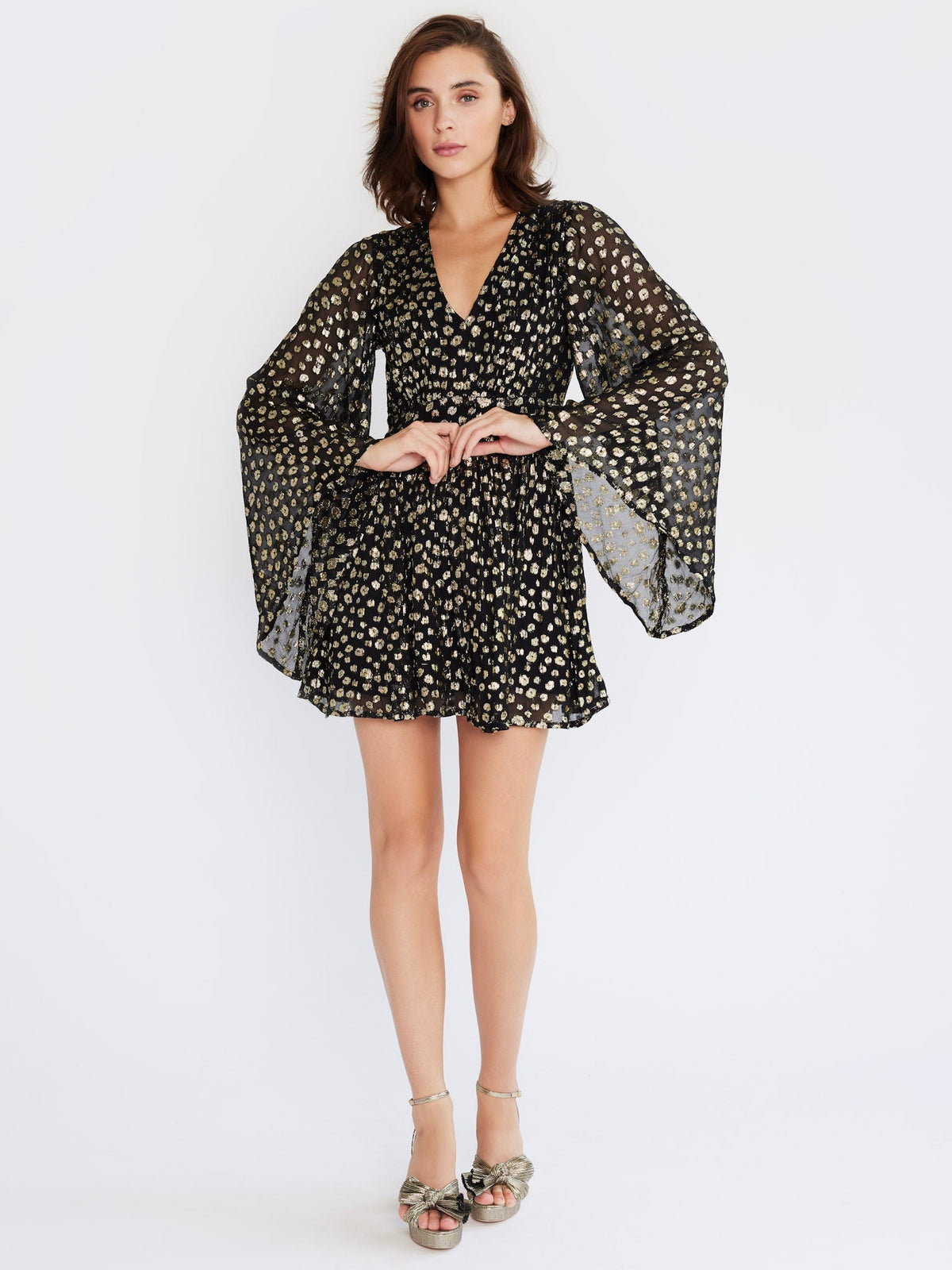 Dress in Gold Dust