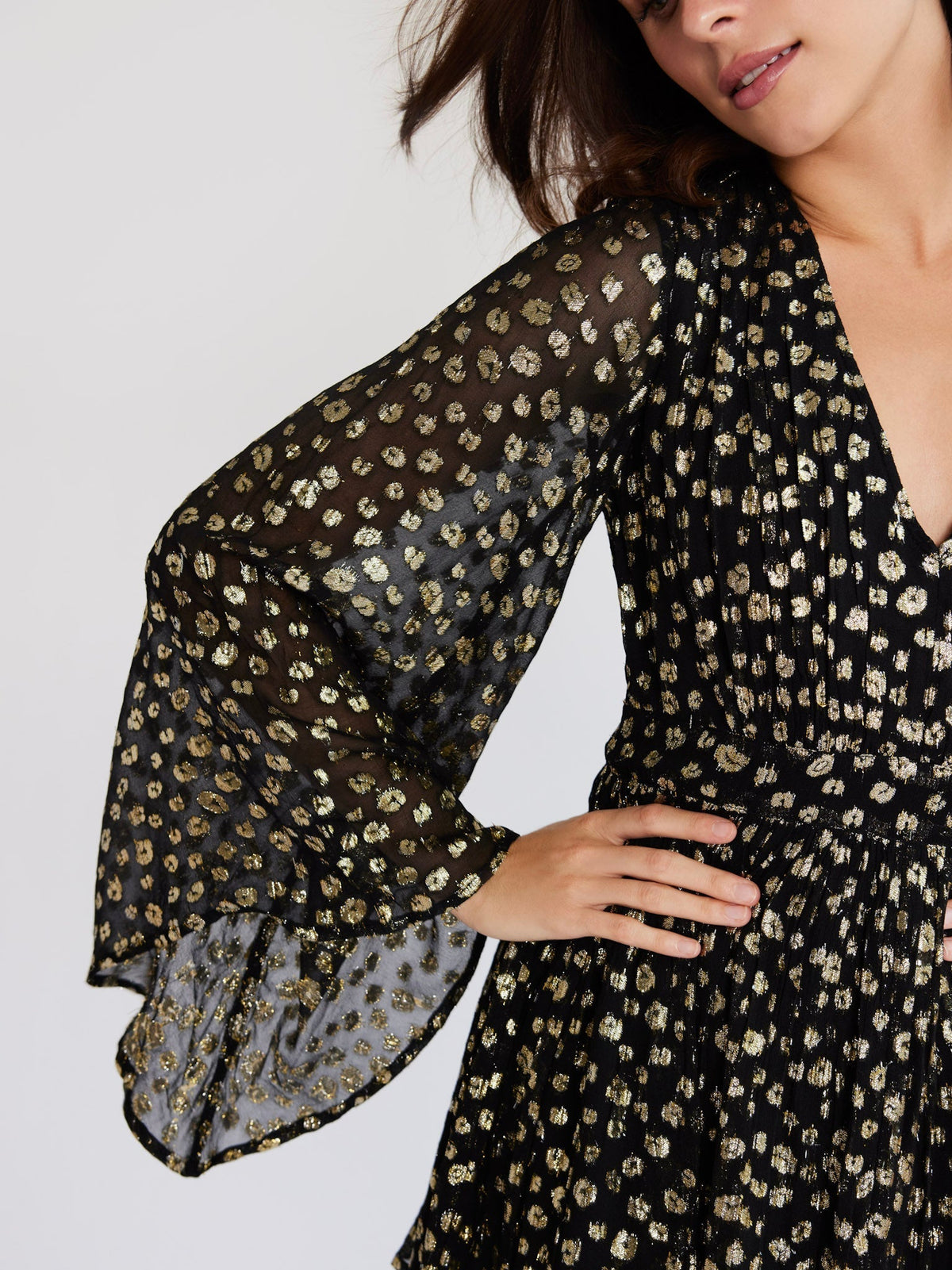 Dress in Gold Dust