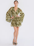 Dress in Gold Leaf