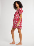 Jane Dress in Red Zinnia