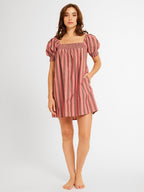 Jane Dress in Rosewood & Sable