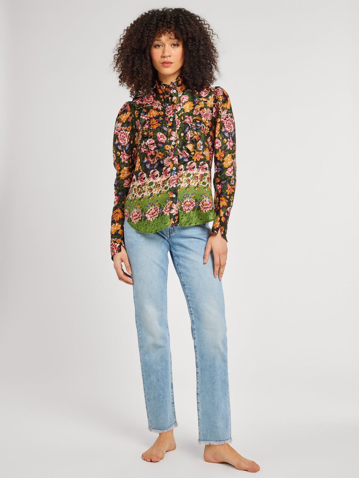 Jolie Top in Secret Garden