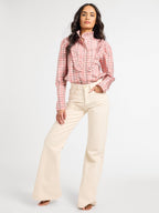 Jolie Top in Sugarplum Plaid