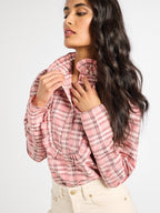 Jolie Top in Sugarplum Plaid