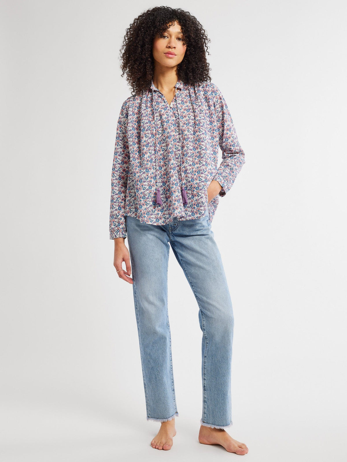 Joni Top in Bluebell