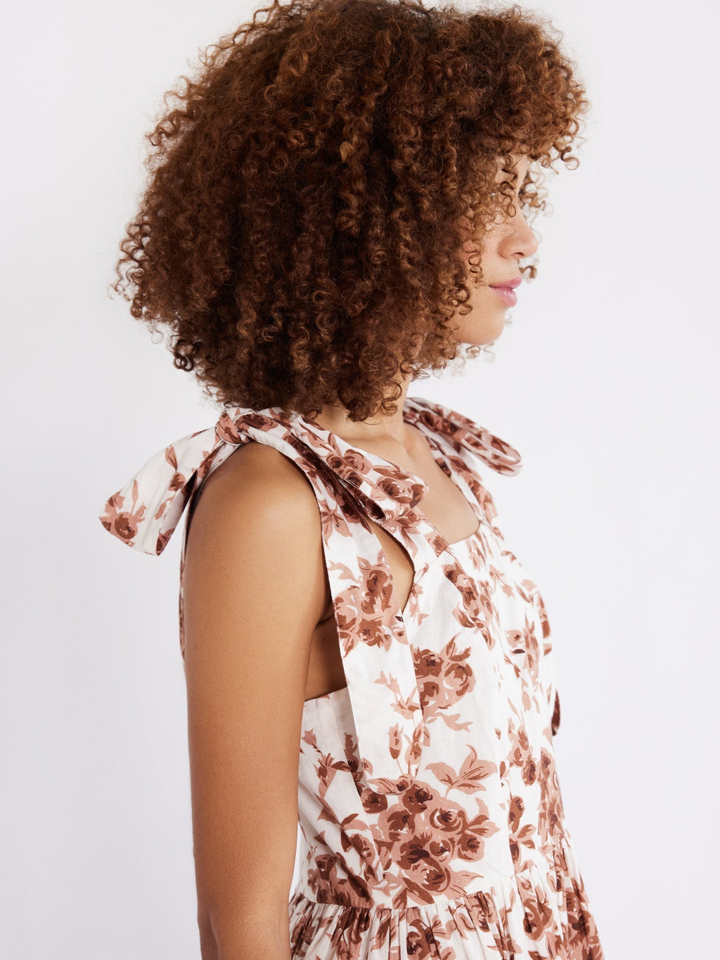Dress in Cafe Bouquet