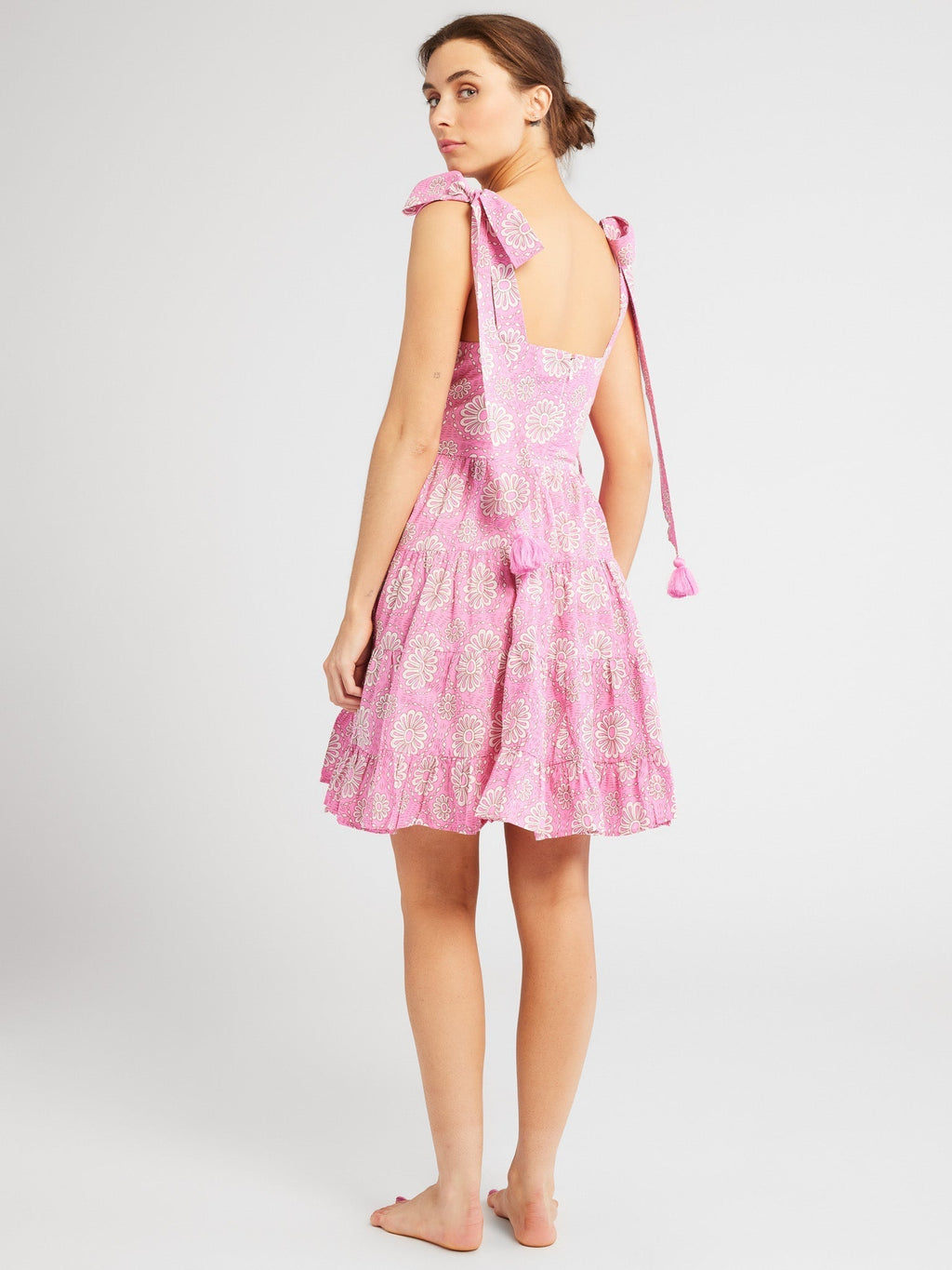 Dress in Pink Daisy