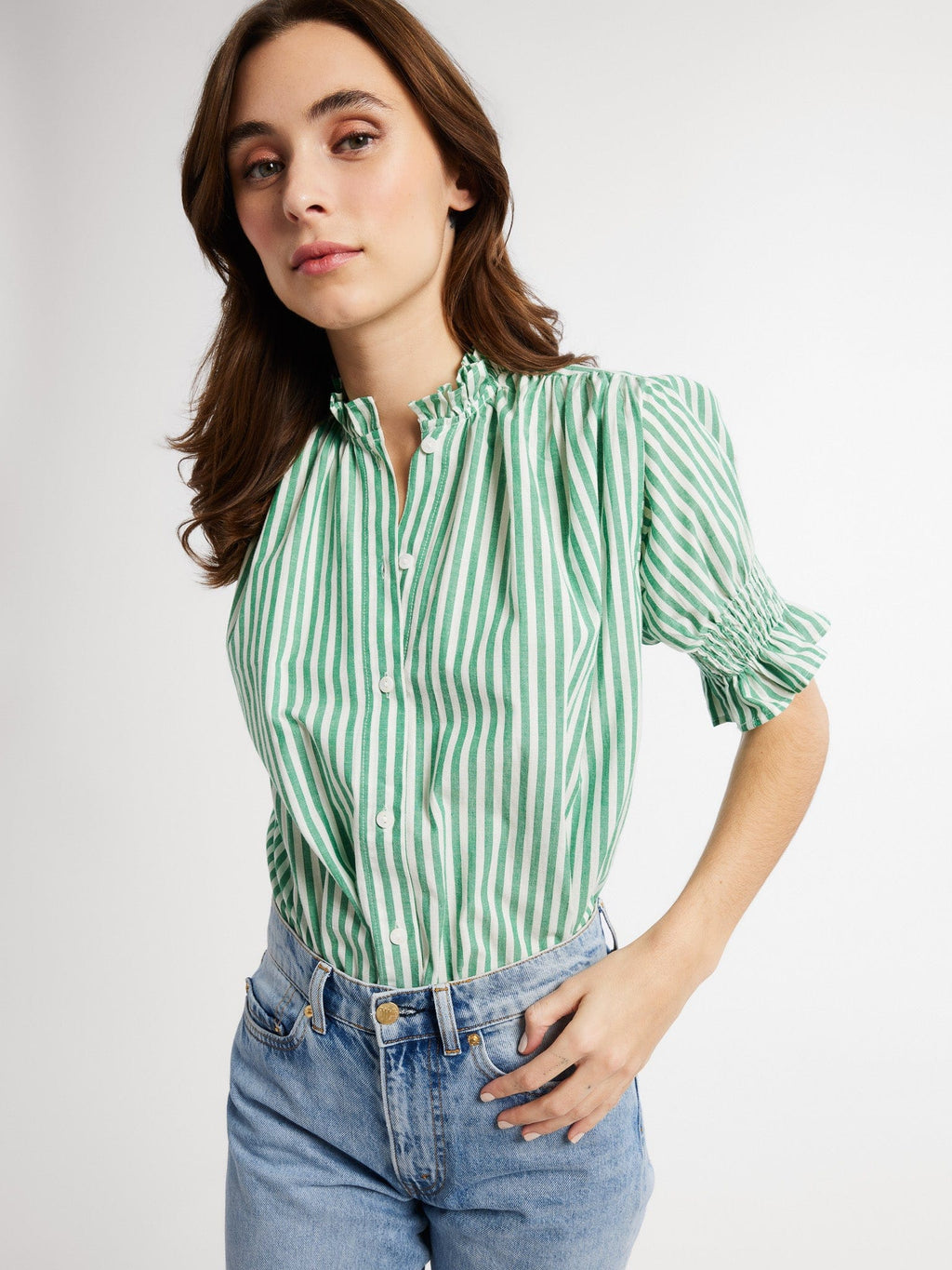 Top in Kelly Stripe