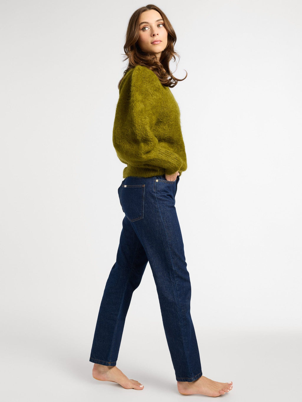 Maya Sweater in Moss