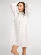 Mika Dress in White