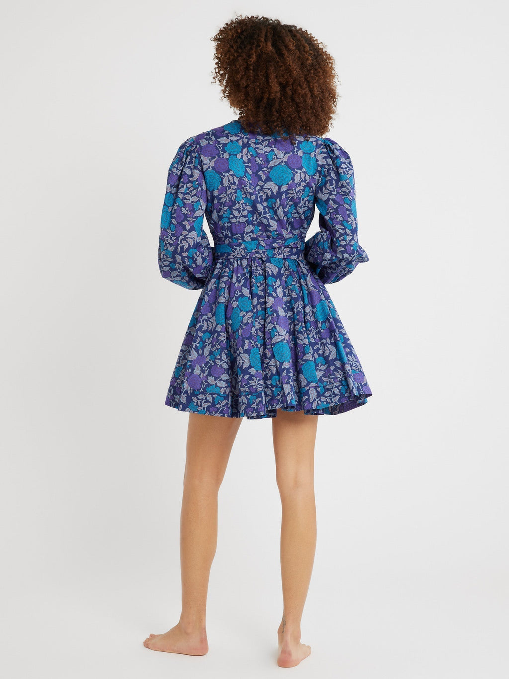 Nan Wrap Dress in Twilight