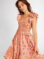 Olympia Dress in Desert Bloom