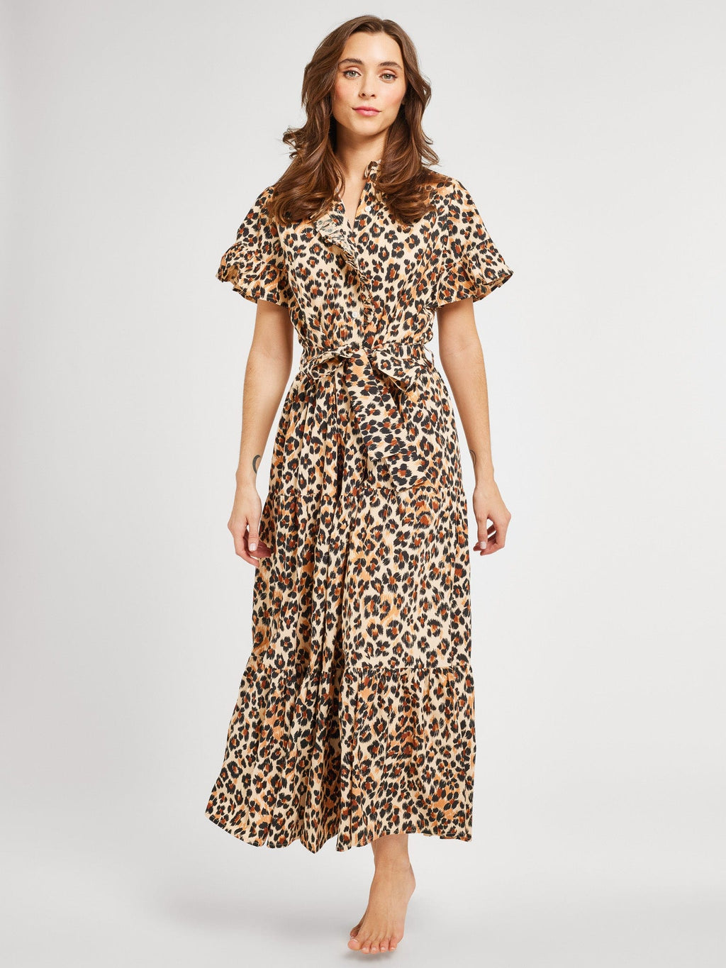 Victoria Dress in Cheetah