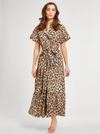 Victoria Dress in Cheetah