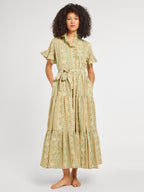 Victoria Dress in Cotswold Stripe